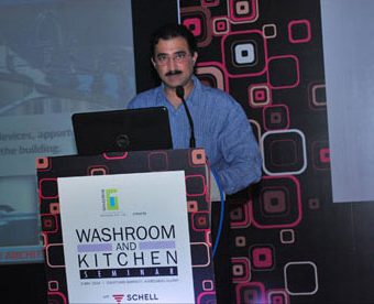 SPEAKER AT WASHROOM & KITCHEN SEMINAR - MAY 2014 AT AHMEDABAD